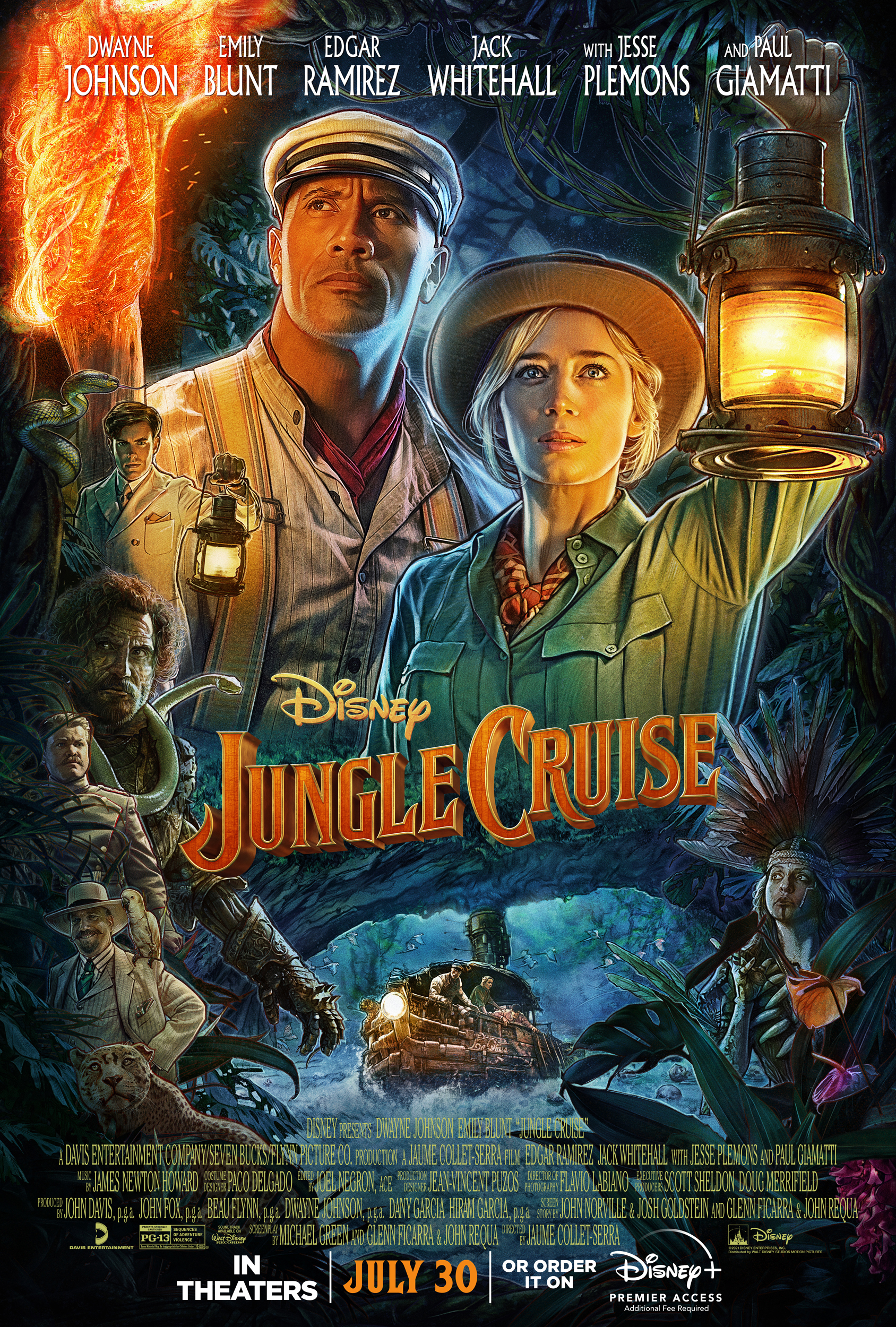 دانلود فیلم Jungle Cruise 2021 با دوبله فارسی و زیرنویس چسبیده