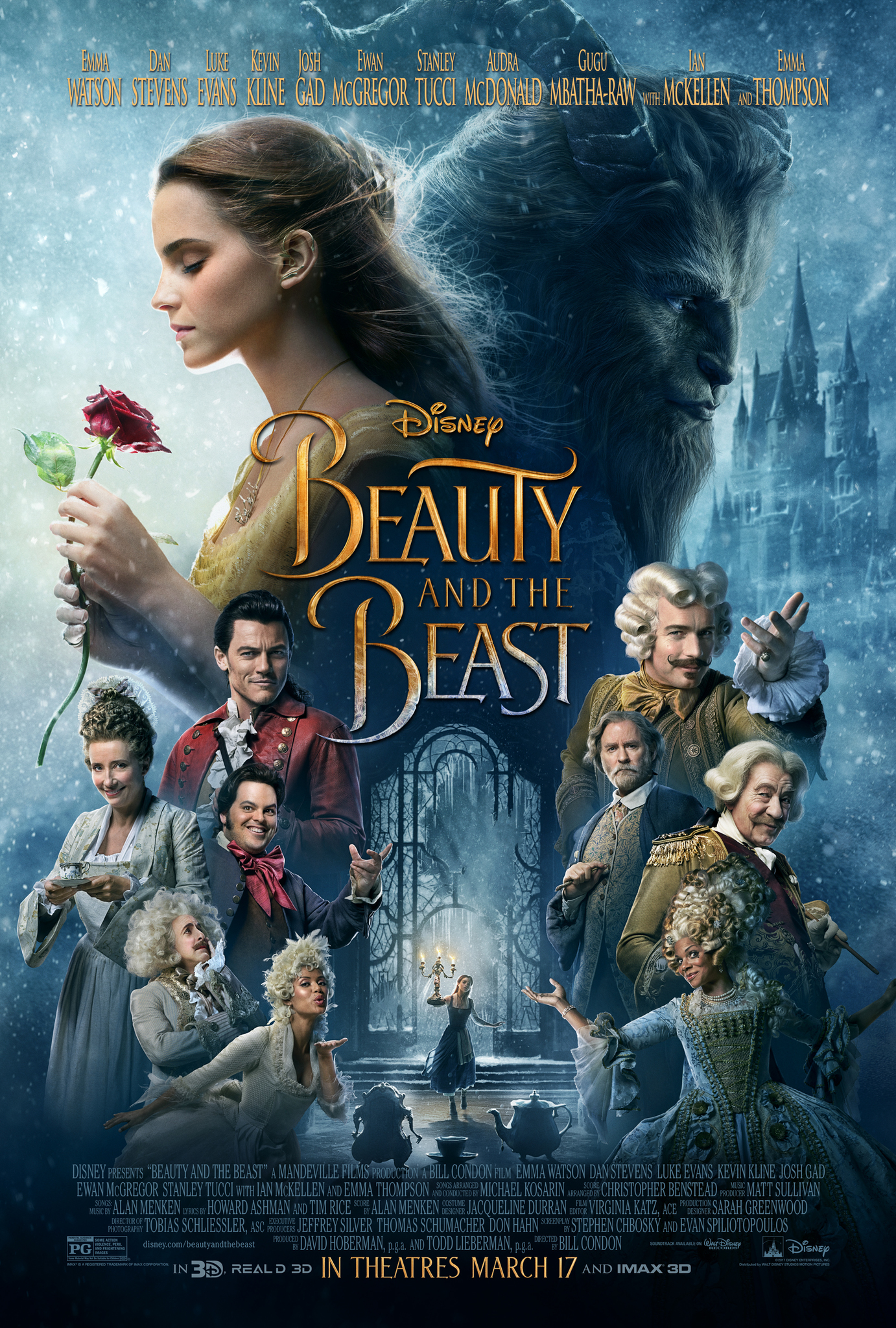 دانلود فیلم Beauty and the Beast 2017 با دوبله فارسی و زیرنویس چسبیده