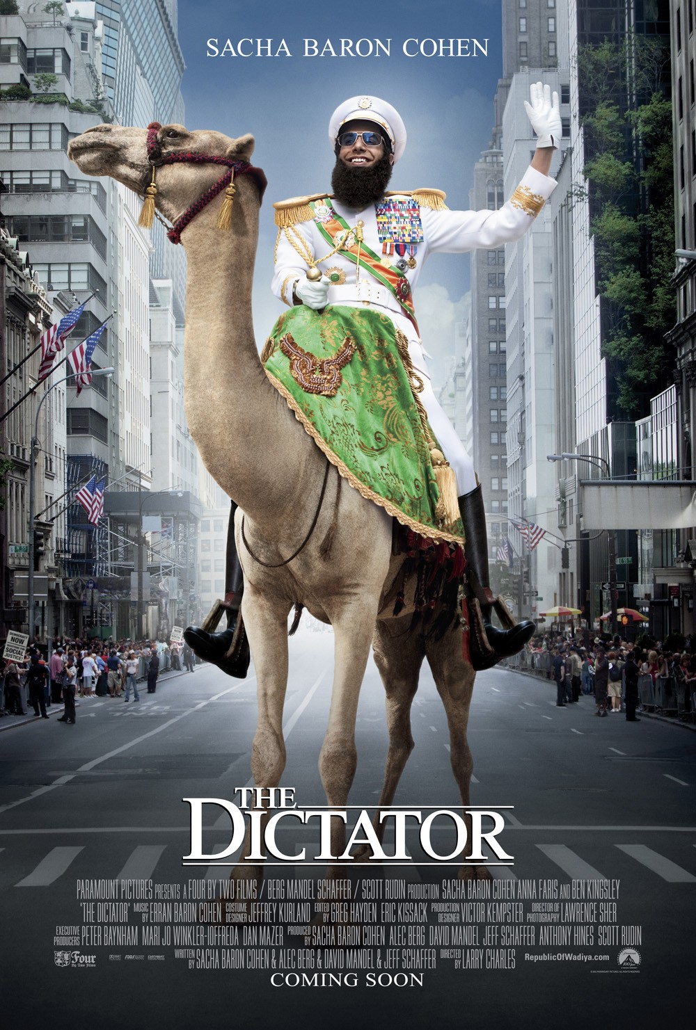 دانلود فیلم The Dictator 2012 با زیرنویس چسبیده