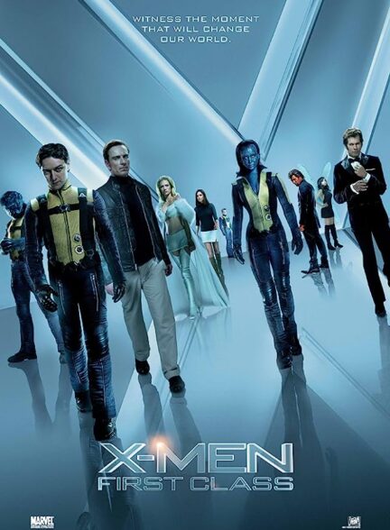 دانلود فیلم X-Men: First Class 2011 با دوبله فارسی و زیرنویس چسبیده