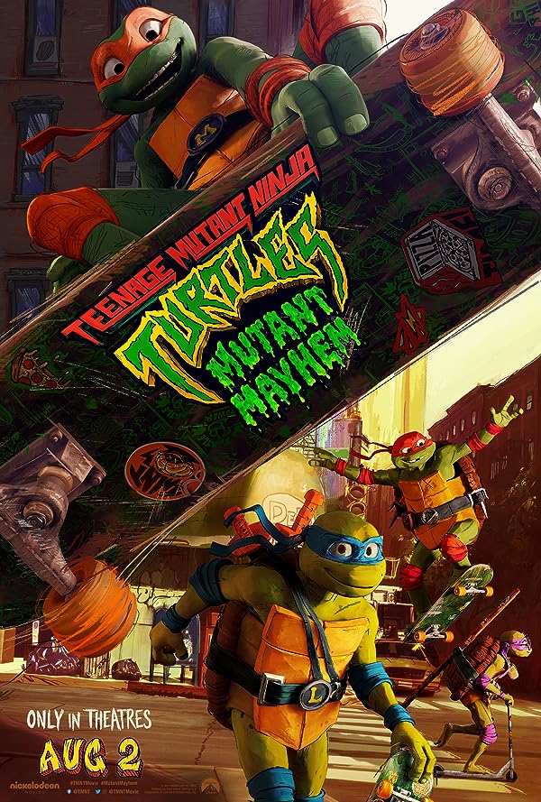 دانلود انیمیشن Teenage Mutant Ninja Turtles: Mutant Mayhem با دوبله فارسی و زیرنویس چسبیده